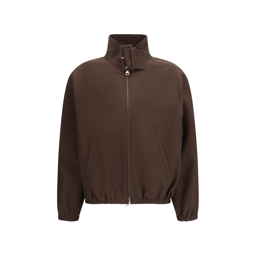 Courrèges Brown Polyester Bomber Jacket
