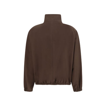 Courrèges Brown Polyester Bomber Jacket