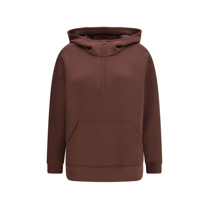 Max Mara Brown Modal Sweatshirt - Radura Hooded Sweatshirt