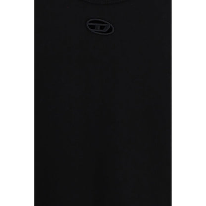 Diesel T-Angie-Od Black Cotton Sportswear T-shirt