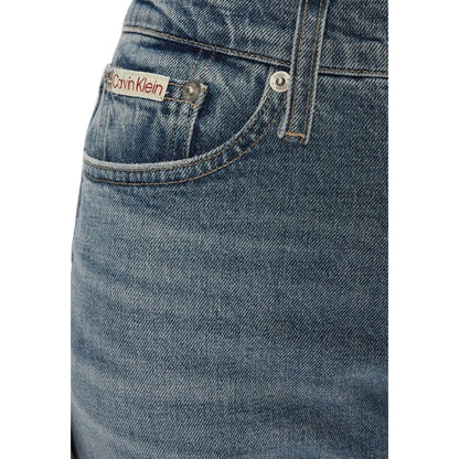 Calvin Klein Jeans Blue Cotton Skinny Jeans for Women