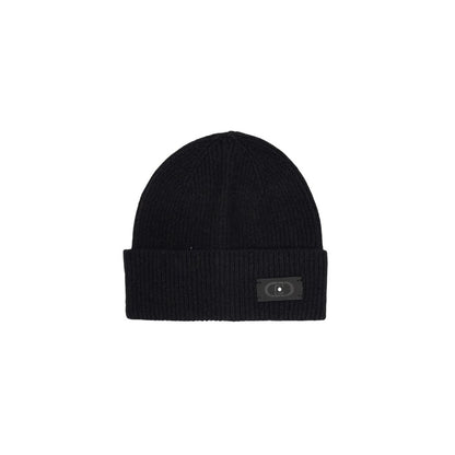 Liu Jo Black Polyester Beanie & Scarf Set
