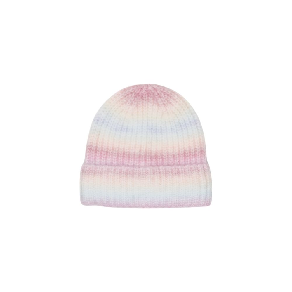 Pieces Multicolor Marabou Beanie and Scarf Set