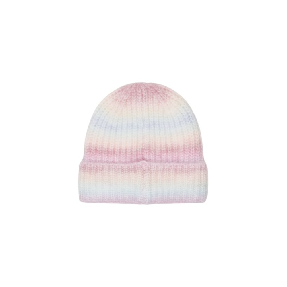 Pieces Multicolor Marabou Beanie and Scarf Set