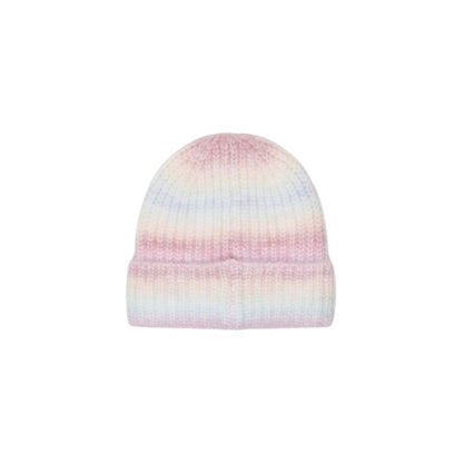Pieces Multicolor Marabou Beanie and Scarf Set