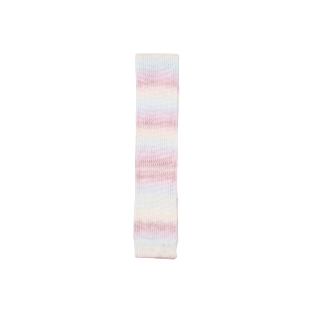Pieces Multicolor Marabou Beanie and Scarf Set