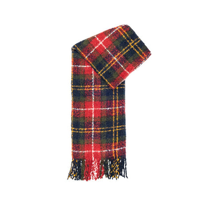Barbour Bordeaux Polyester Scarf Set