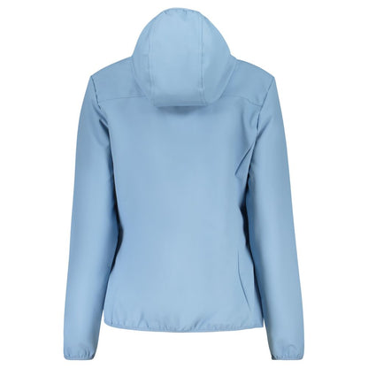 Norway 1963 Azzurro Blue Hooded Shell Jacket for Women