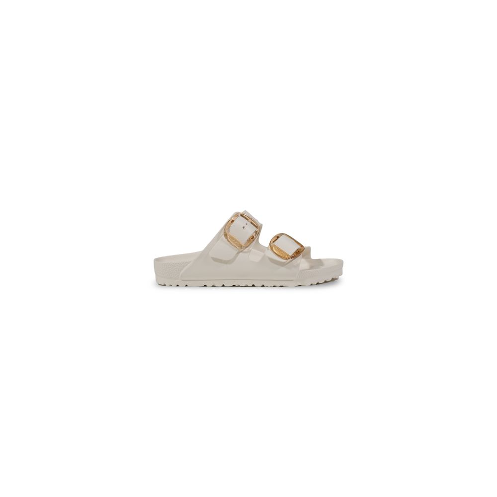 Birkenstock White EVA Foam Slippers - Arizona Big Buckle