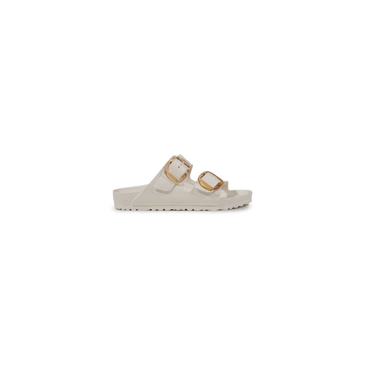 Birkenstock White EVA Foam Slippers - Arizona Big Buckle