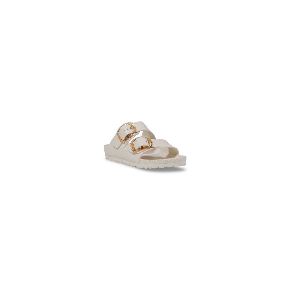 Birkenstock White EVA Foam Slippers - Arizona Big Buckle