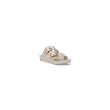 Birkenstock White EVA Foam Slippers - Arizona Big Buckle