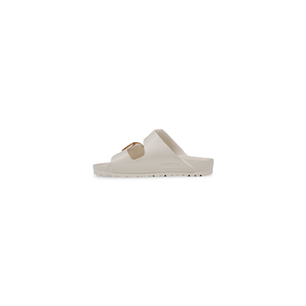 Birkenstock White EVA Foam Slippers - Arizona Big Buckle