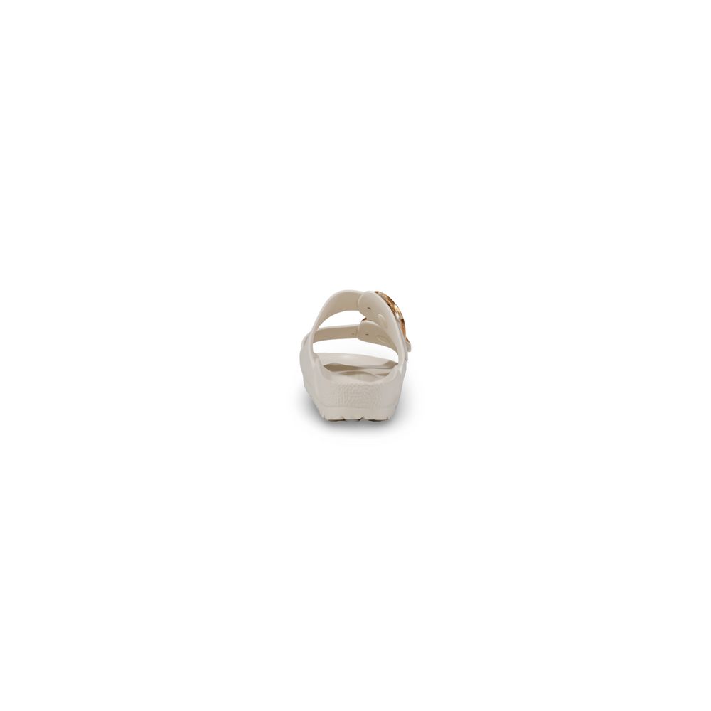Birkenstock White EVA Foam Slippers - Arizona Big Buckle