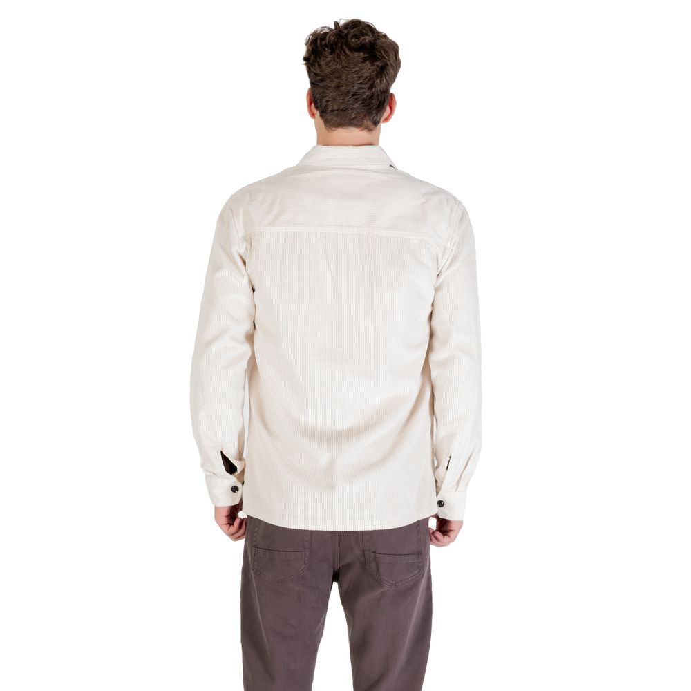Gianni Lupo OVERSHIRT GL7820S Cream Cotton Shirt