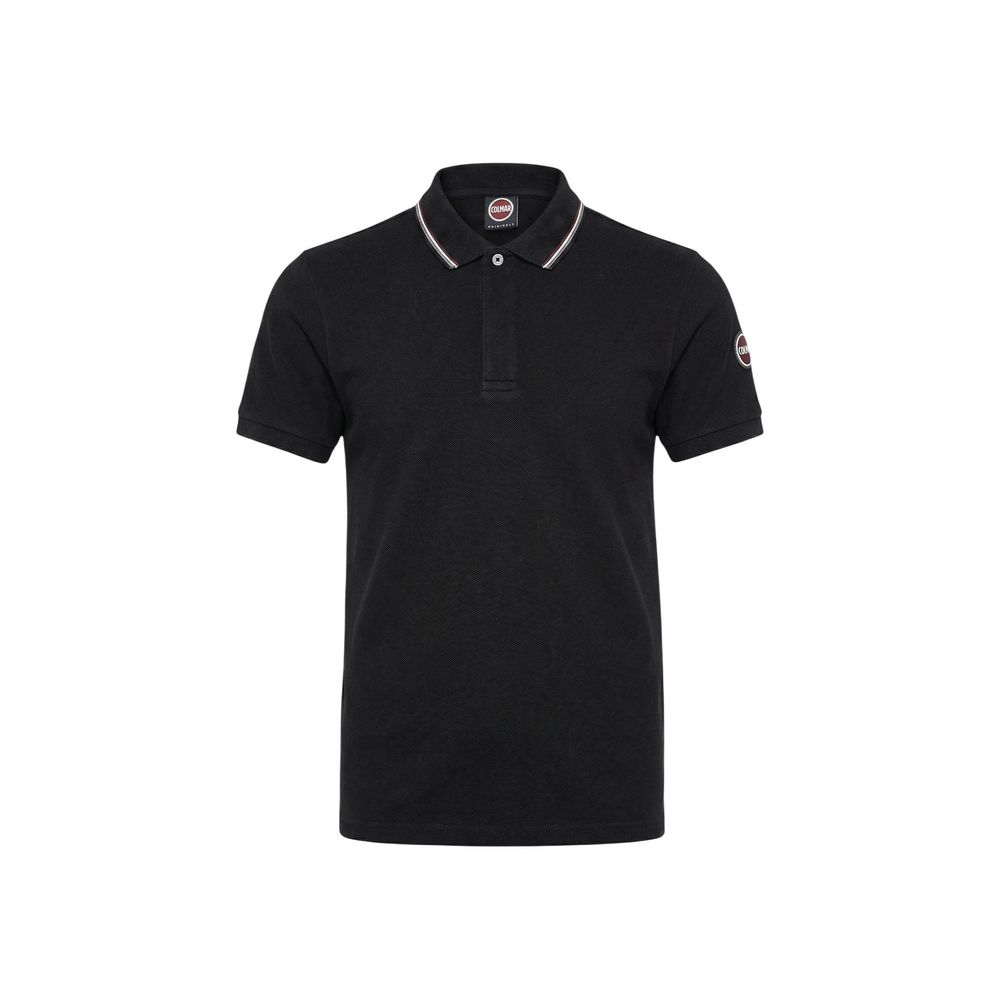 Colmar Originals Black Cotton Polo Shirt for Men