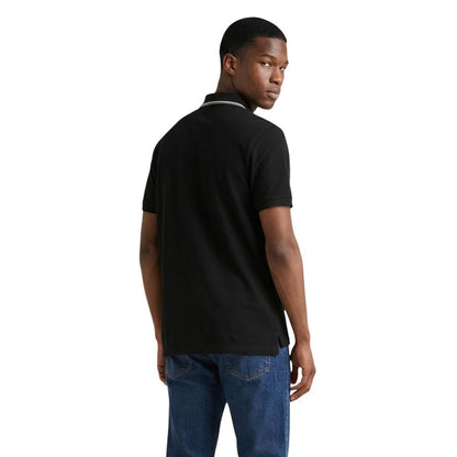 Colmar Originals Black Cotton Polo Shirt for Men