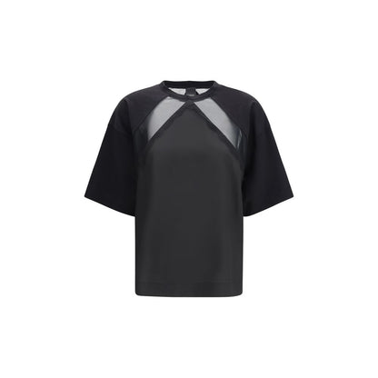 PINKO Black Cotton T-Shirt - Stephanie