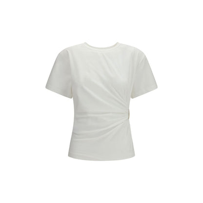 PINKO Mary White Cotton T-Shirt