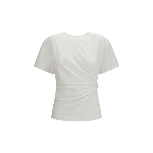 PINKO Mary White Cotton T-Shirt