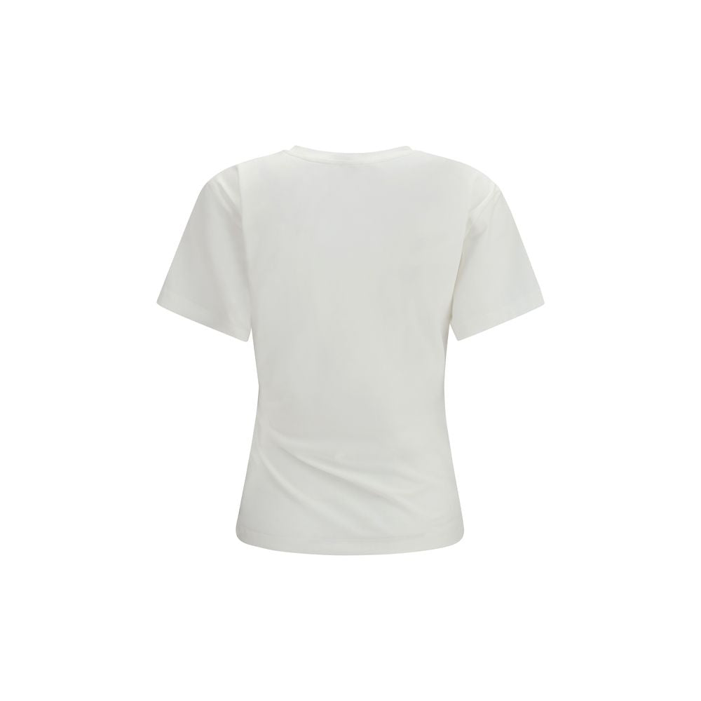 PINKO Mary White Cotton T-Shirt