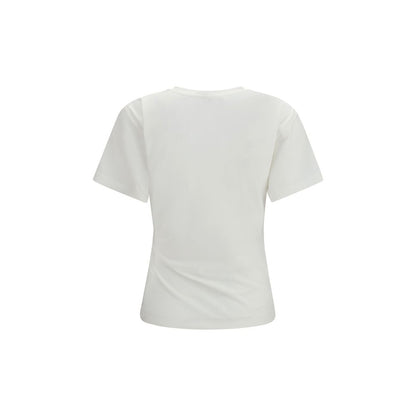 PINKO Mary White Cotton T-Shirt