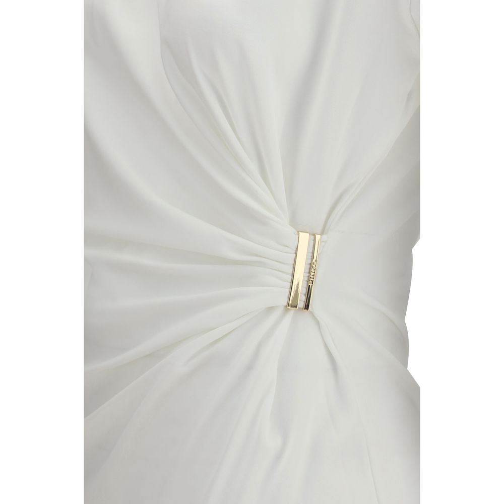 PINKO Mary White Cotton T-Shirt