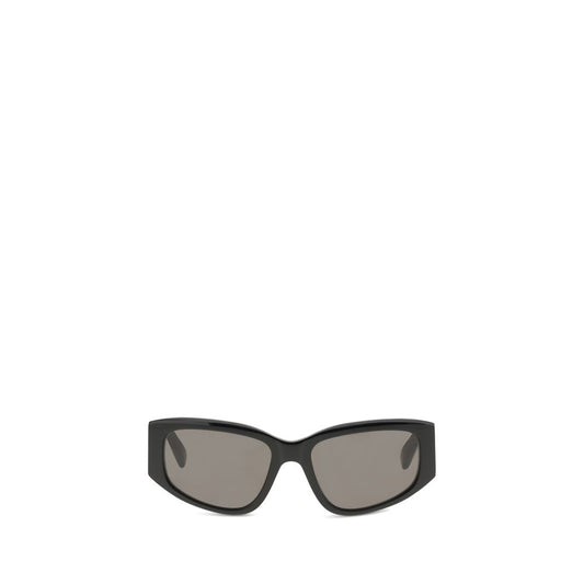 Balenciaga Women’s Sunglasses – Black Rectangular Frame, Bio-Nylon Lenses