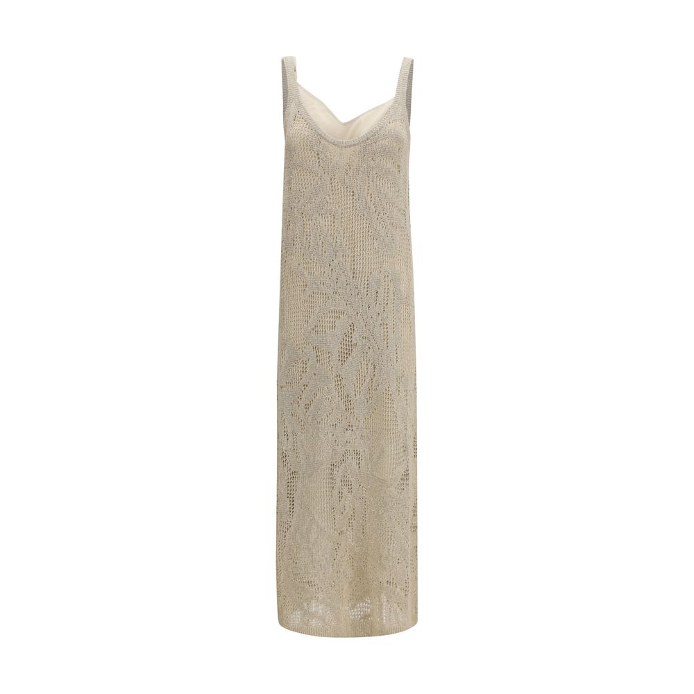 Dazzling Water Lillies Dress by Brunello Cucinelli