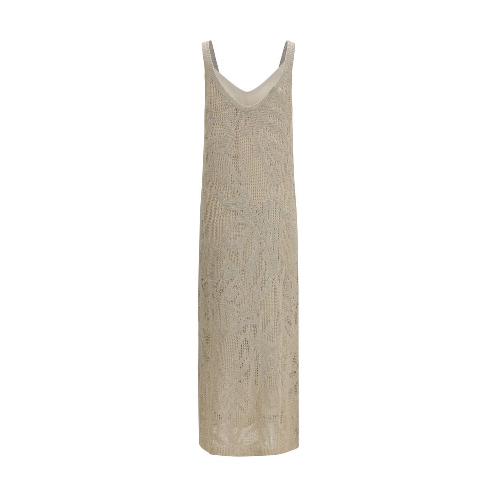 Dazzling Water Lillies Dress by Brunello Cucinelli