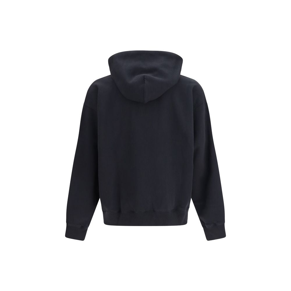 Off-White Black Cotton Small Arrow Skate Hoodie