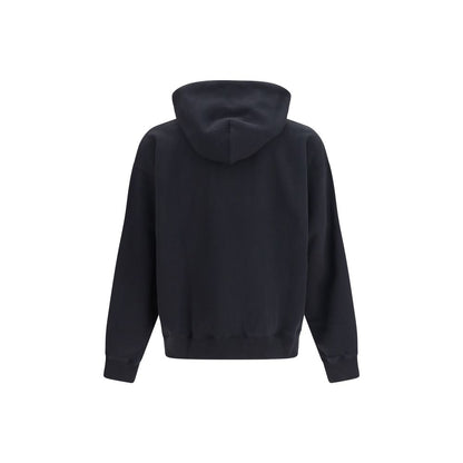 Off-White Black Cotton Small Arrow Skate Hoodie