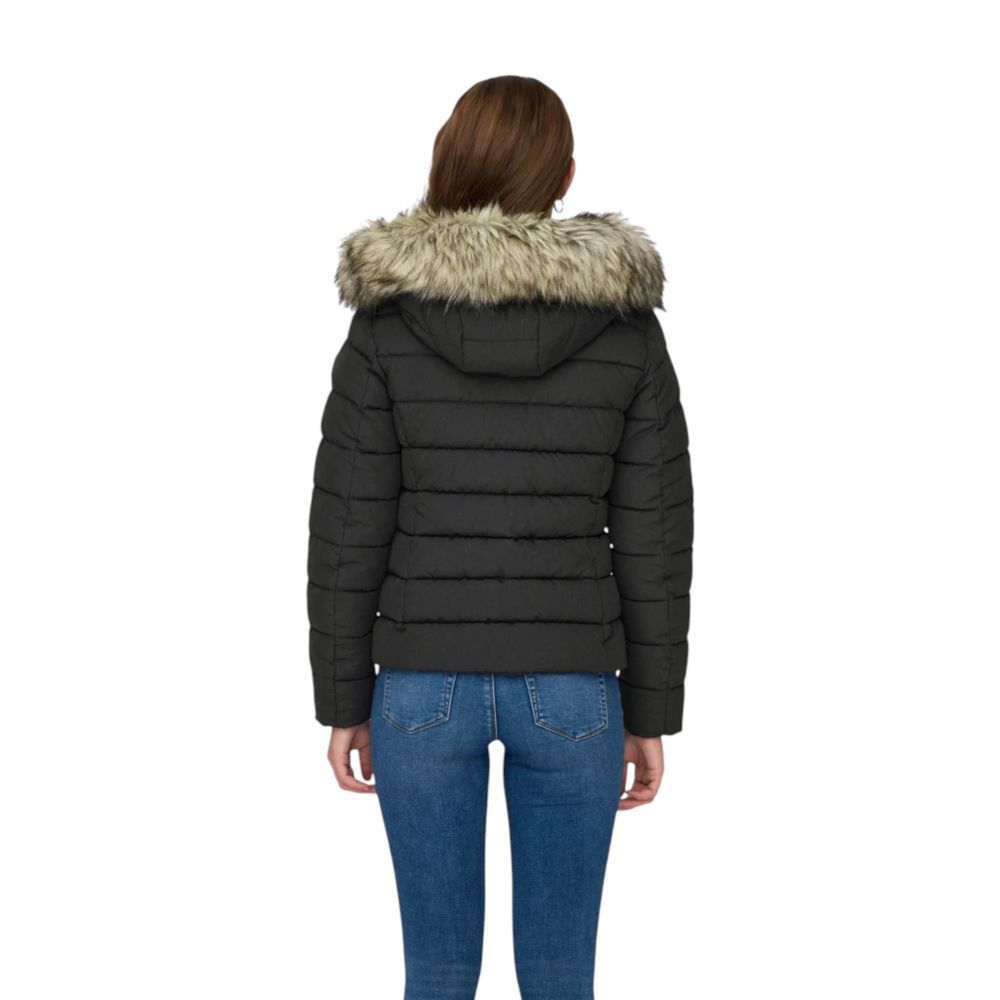 Only Gray Marabou Coat - ONLNEWLUNA QUILTED JACKET CC OTW 15304778