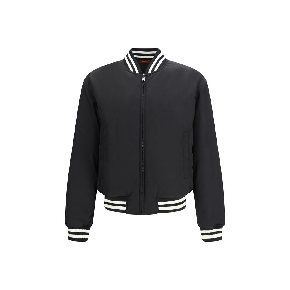 Gucci Black GG Supreme Nylon Jacket