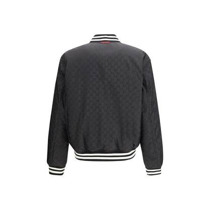 Gucci Black GG Supreme Nylon Jacket