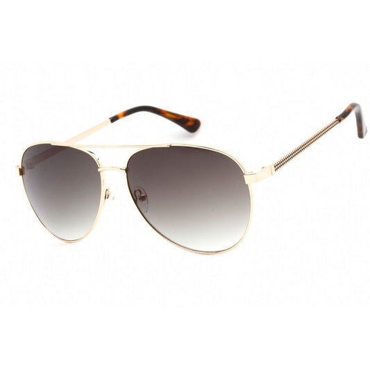 Guess Men’s Sunglasses – Golden Metal Frame, Green Gradient Lenses