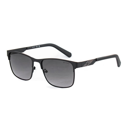 Guess Black Metal Sunglasses – GF5098-5602B with Grey Lenses