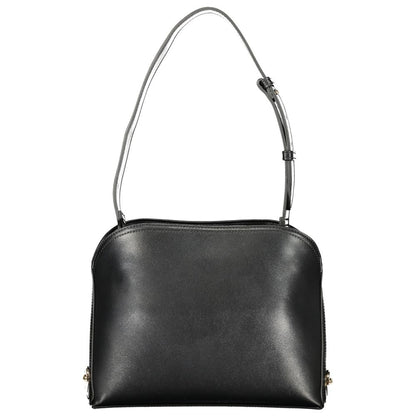 TWINSET Black Polyurethane Women's Shoulder Bag