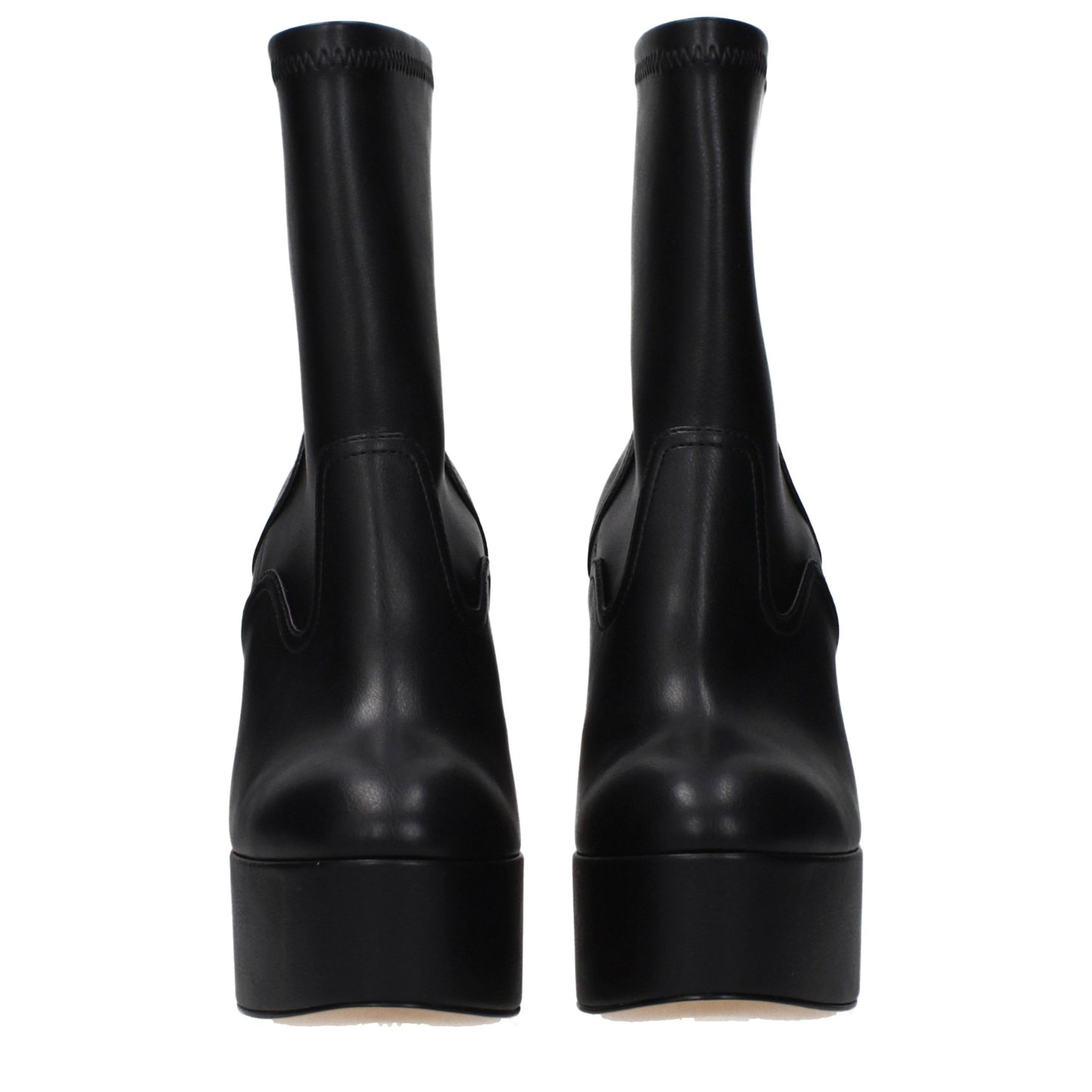 Casadei Black Leather Ankle Boots - Timeless Elegance