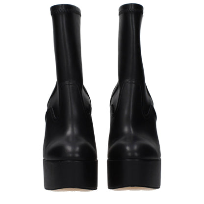 Casadei Black Leather Ankle Boots - Timeless Elegance
