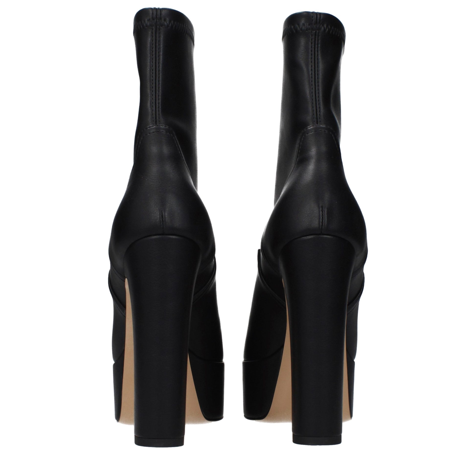 Casadei Black Leather Ankle Boots - Timeless Elegance