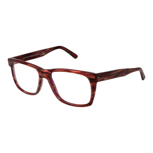 Andy Wolf Multicolor Acetate Glasses – Red Full-Rim Frame