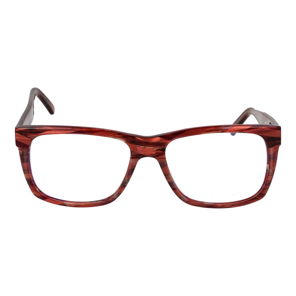 Andy Wolf Multicolor Acetate Glasses – Red Full-Rim Frame