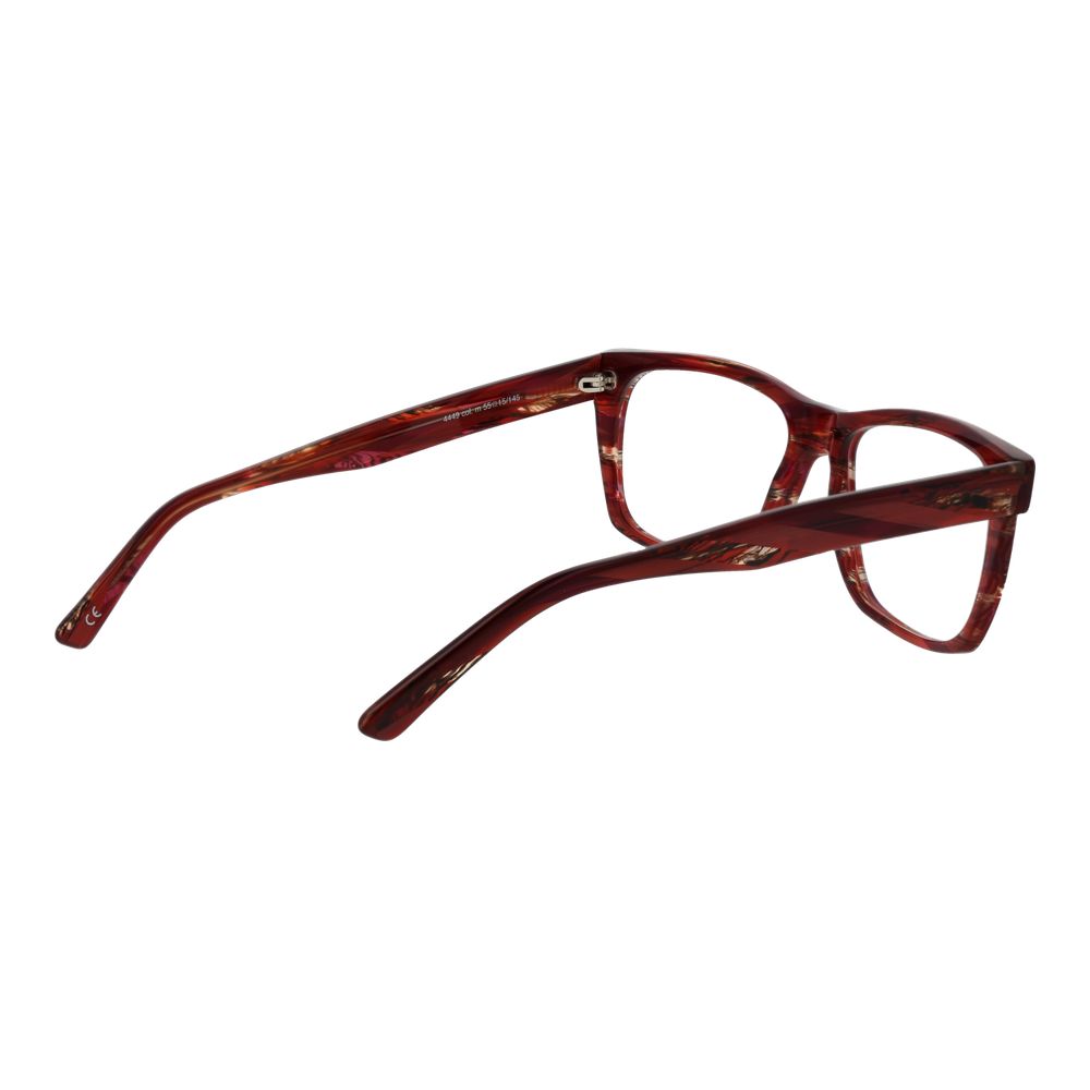 Andy Wolf Multicolor Acetate Glasses – Red Full-Rim Frame
