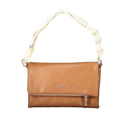 Desigual Marrone Polyurethane Women Handbag - Sierra Murano