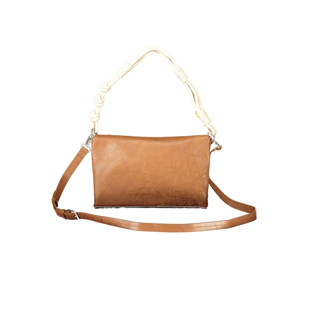 Desigual Marrone Polyurethane Women Handbag - Sierra Murano