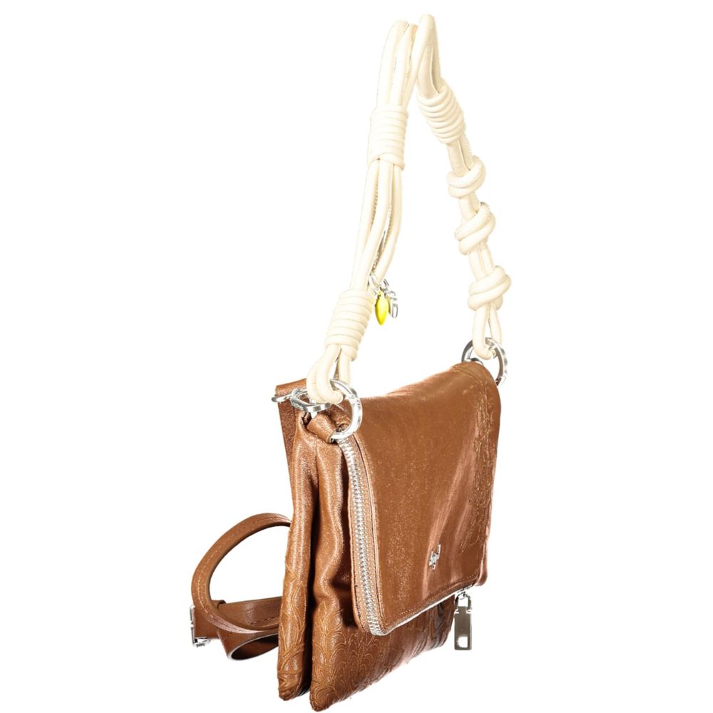 Desigual Marrone Polyurethane Women Handbag - Sierra Murano