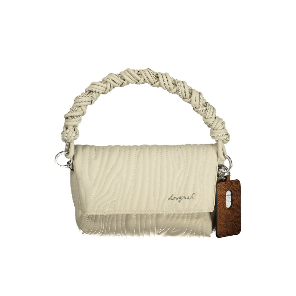Desigual Helium Trokel Ecru Handbag