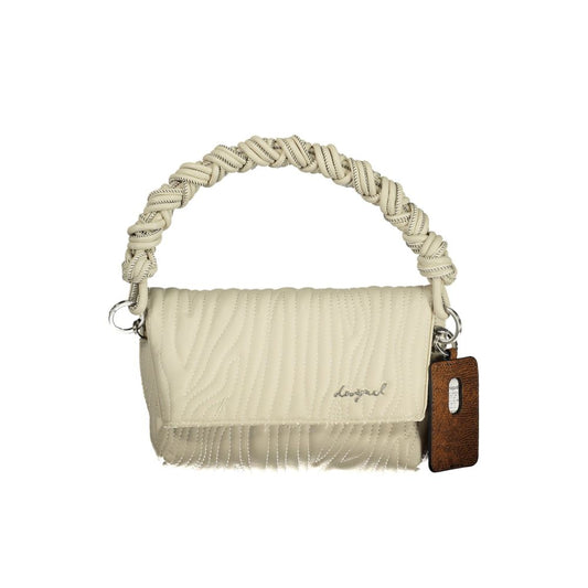 Desigual Helium Trokel Ecru Handbag
