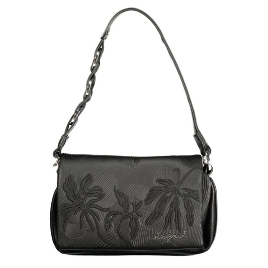 Desigual Mirenis Naron Mini Flap Bag in Nero